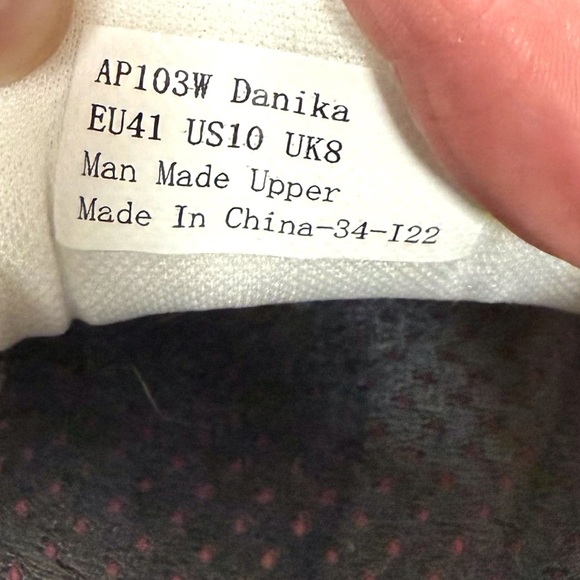 Aetrex Danika Women's Sneakers Ombré white/rainbow Sneakers Size-US 10/EU 41 EUC - Picture 10 of 13